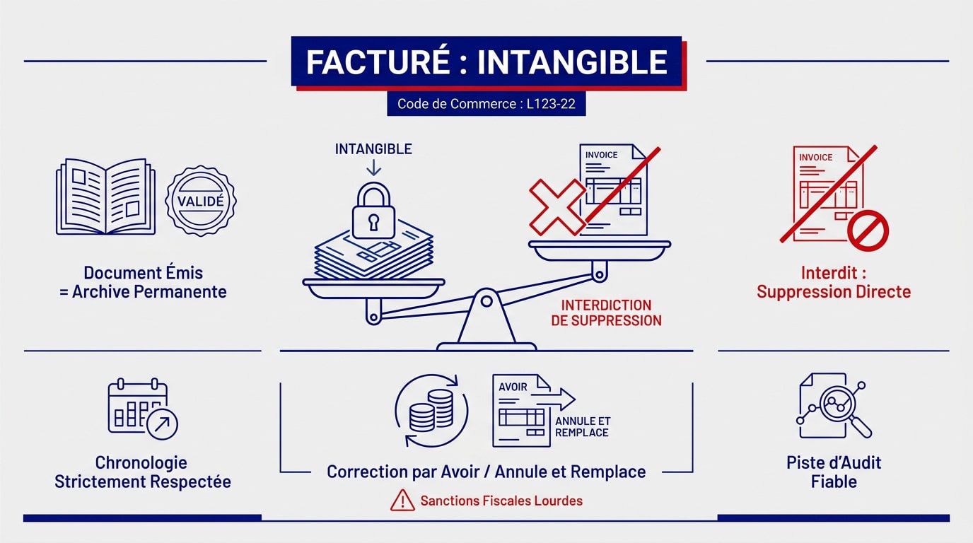 Sécurité et intangibilité des factures dans le secteur du bâtiment